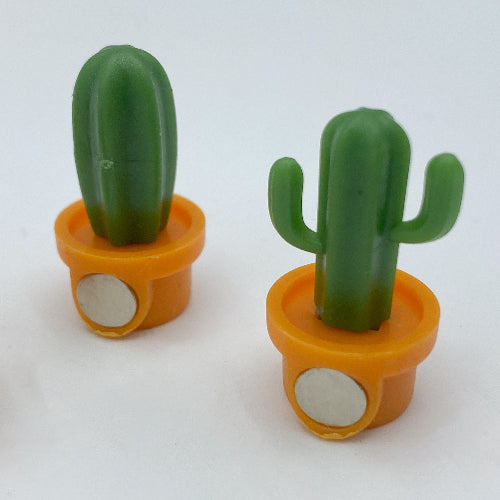 Aimants Décoratifs Cactus 3D - Lot de 6