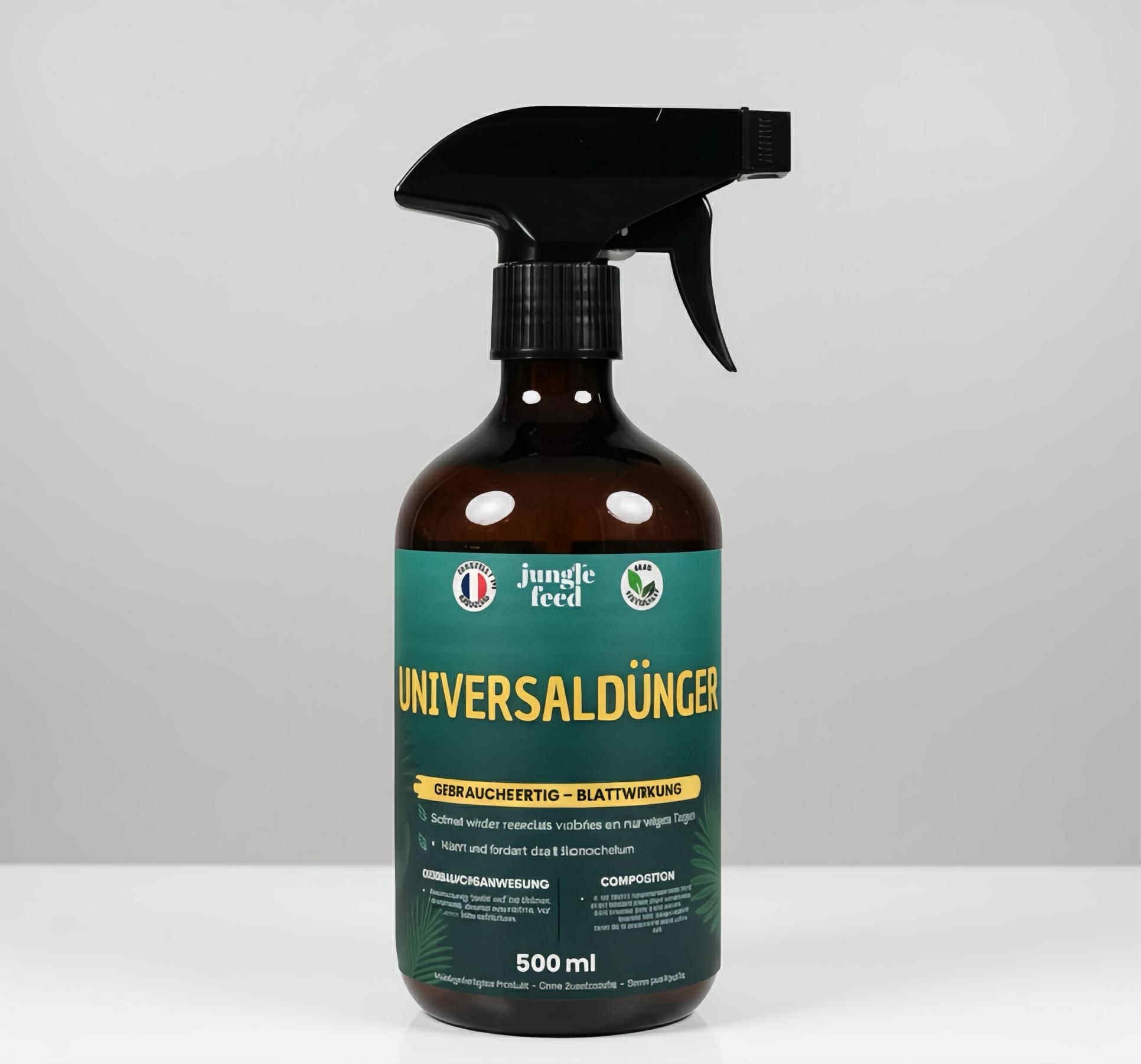 Verleihen Sie Ihren Pflanzen neue Kraft! Bio-Dünger von Jungle Feed: sofortige Nährstoffaufnahme, vegan & einfach anzuwenden. Qualität aus der Ardèche. Hier bestellen.