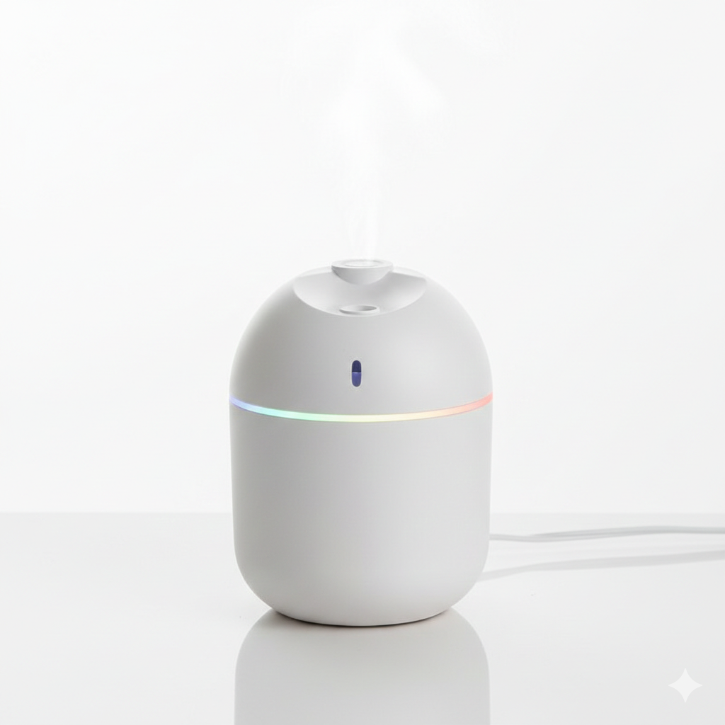 Mini Luftbefeuchter 220ml für Zimmerpflanzen – USB (Kabel inkl.)